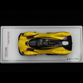 Aston Martin Valkyrie 2024 Gelb 1/43 TrueScale Models TSM430773