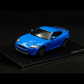 JAGUAR XKR-S 2011 French blue 1/43 Ixo 50JDCAXKRS