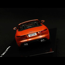 JAGUAR F-TYPE S V8 SPIDER 2016 orange 1/43 Ixo 50JDCAFTV8