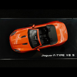 JAGUAR F-TYPE S V8 SPIDER 2016 orange 1/43 Ixo 50JDCAFTV8