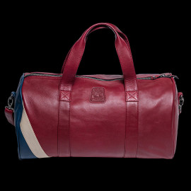 Leather Sport Bag Steve McQueen Indian Dunes 1970 Motocross Dark Red 27481-4010