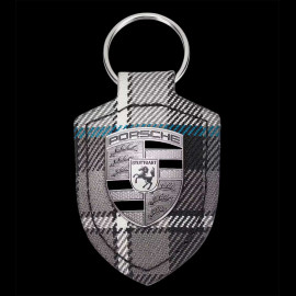 Porsche Keyring 911 Turbo Crest 50th Anniversary Tartan Turbonite WAP0503690S50Y