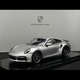 VERY RARE Porsche 911 Turbo Type 992 50th Anniversary GT Silver 1/18 Spark WAP0212120S50Y