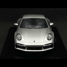 VERY RARE Porsche 911 Turbo Type 992 50th Anniversary GT Silver 1/18 Spark WAP0212120S50Y