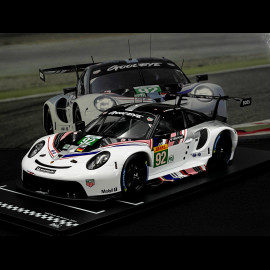 Porsche 911 RSR-19 Typ 991 n° 92 Goodbye 8h Bahrain 2022 1/18 Ixo LEGT18-23030