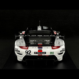 Porsche 911 RSR-19 Typ 991 n° 92 Goodbye 8h Bahrain 2022 1/18 Ixo LEGT18-23030