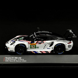 Porsche 911 RSR-19 Type 991 n° 92 Goodbye 8h Bahrain 2022 1/43 Ixo LEGT43-23009