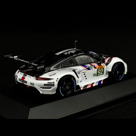 Porsche 911 RSR-19 Typ 991 n° 92 Goodbye 8h Bahrain 2022 1/43 Ixo LEGT43-23009