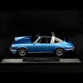 Porsche 911 S Targa 2.4 1973 Metallic Blau 1/18 Norev 187646