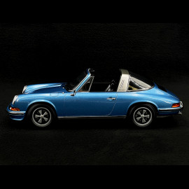 Porsche 911 S Targa 2.4 1973 Metallic Blau 1/18 Norev 187646