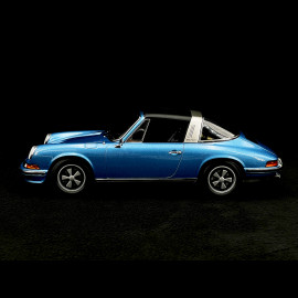 Porsche 911 S Targa 2.4 1973 Metallic Blau 1/18 Norev 187646