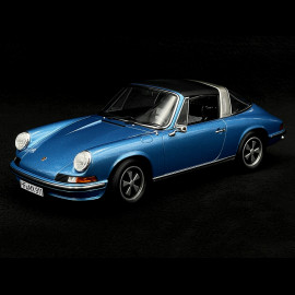 Porsche 911 S Targa 2.4 1973 Metallic Blau 1/18 Norev 187646