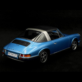 Porsche 911 S Targa 2.4 1973 Metallic Blau 1/18 Norev 187646