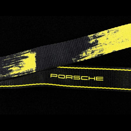 Set of 10 Porsche Keychain black / yellow GT4 Clubsport Collection WAP3400020LCLS