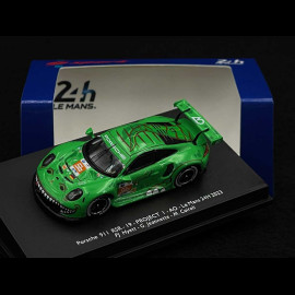 Porsche 911 RSR-19 Typ 991 n° 56 Rexy Project 1 24h Le Mans 2023 1/87 Spark 87S165