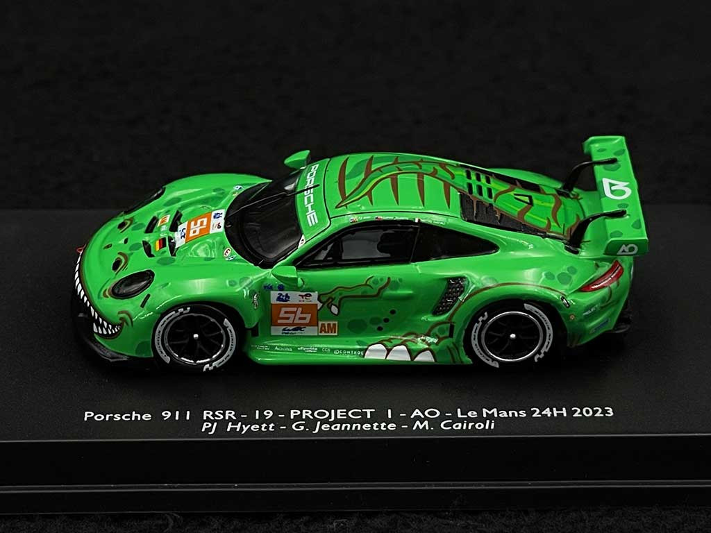Porsche 911 RSR-19 Type 991 n° 56 Rexy Project 1 24h Le Mans 2023