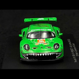 Porsche 911 RSR-19 Typ 991 n° 56 Rexy Project 1 24h Le Mans 2023 1/87 Spark 87S165