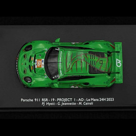 Porsche 911 RSR-19 Type 991 n° 56 Rexy Project 1 24h Le Mans 2023 1/87 Spark 87S165