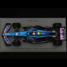 Pierre Gasly Alpine A523 n° 10 3. GP Niederlande 2023 F1 1/43 Spark S8925