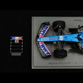 Pierre Gasly Alpine A523 n° 10 3rd GP Netherlands 2023 F1 1/43 Spark S8925