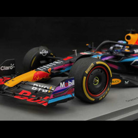 Max Verstappen Red Bull Racing RB19 n° 1 Winner GP Miami 2023 F1 1/18 Spark 18S895