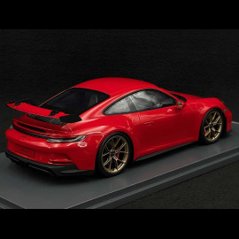 Porsche 911 GT3 Typ 992 2022 Indischrot 1/18 Schuco 450052600