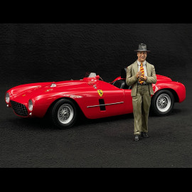 Enzo Ferrari Figur Diorama 1/18 Le Mans Miniatures FLM118038