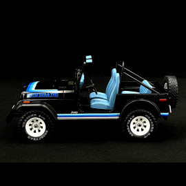 Jeep CJ-7 Golden Eagle 1980 Black / Blue 1/18 Modelcar Group MCG18281