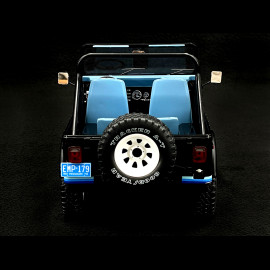 Jeep CJ-7 Golden Eagle 1980 Black / Blue 1/18 Modelcar Group MCG18281