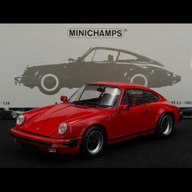 Porsche 911 Carrera 3.2 Coupé 1983 Guards Red 1/18 Minichamps 100063021