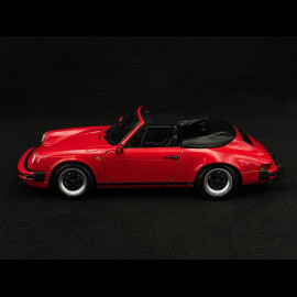 Porsche 911 Carrera 3.2 Cabriolet 1983 Indischrot 1/18 Minichamps 100063030