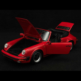 Porsche 911 Carrera 3.2 Cabriolet 1983 Indischrot 1/18 Minichamps 100063030