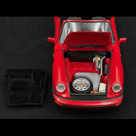 Porsche 911 Carrera 3.2 Cabriolet 1983 Indischrot 1/18 Minichamps 100063030