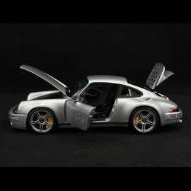 Porsche 911 Ruf CTR Anniversary 2017 GT Silver 1/18 Almost Real ALM880303