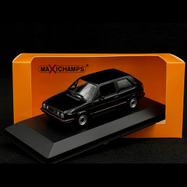 Volkswagen Golf II GTI 1985 Black Metallic 1/43 Minichamps 940054125