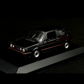 Volkswagen Golf II GTI 1985 Black Metallic 1/43 Minichamps 940054125