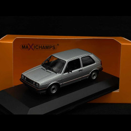 Volkswagen Golf II GTI 1985 Silbergrau Metallic 1/43 Minichamps 940054126