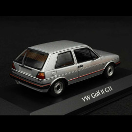 Volkswagen Golf II GTI 1985 Silbergrau Metallic 1/43 Minichamps 940054126