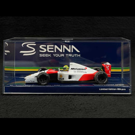 Ayrton Senna McLaren Honda MP4/6 n° 1 Weltmeister 1991 F1 1/43 Minichamps 540913301