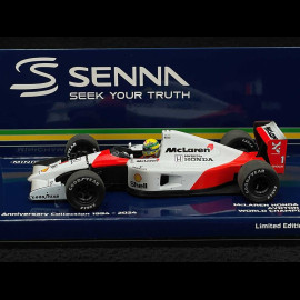 Ayrton Senna McLaren Honda MP4/6 n° 1 Weltmeister 1991 F1 1/43 Minichamps 540913301