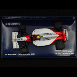 Ayrton Senna McLaren Honda MP4/6 n° 1 Weltmeister 1991 F1 1/43 Minichamps 540913301