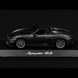 Porsche 718 Spyder RS Type 982 2024 Paradis Porsche St Tropez 2024 Vanadium Grey Metallic 1/43 Spark WAP0202140RSPY