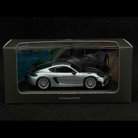 Porsche 718 Cayman GT4 RS 2022 Paradis Porsche St Tropez 2024 Azzuro Thetys Metallic 1/43 Minichamps WAP0200020NGT4