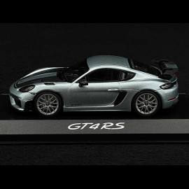 Porsche 718 Cayman GT4 RS 2022 Paradis Porsche St Tropez 2024 Azzuro Thetys Metallic 1/43 Minichamps WAP0200020NGT4