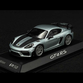 Porsche 718 Cayman GT4 RS 2022 Paradis Porsche St Tropez 2024 Azzuro Thetys Metallic 1/43 Minichamps WAP0200020NGT4