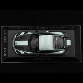 Porsche 718 Cayman GT4 RS 2022 Paradis Porsche St Tropez 2024 Azzuro Thetys Metallic 1/43 Minichamps WAP0200020NGT4