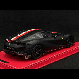 Ferrari 812 Competizione n° 16 Charles Leclerc 2022 Schwarz Matt 1/18 BBR Models P18234