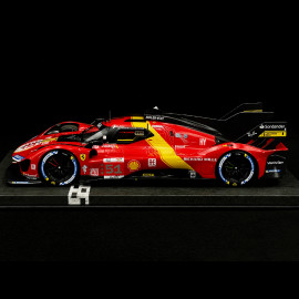 Ferrari 499P n° 51 Sieger 24h Le Mans 2023 1/18 BBR Models P18239