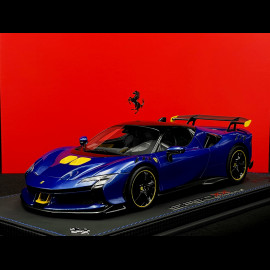 Ferrari SF90 XX Stradale 2024 Tour de France Blau 1/18 BBR Models P18237H