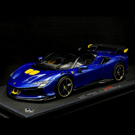 Ferrari SF90 XX Stradale 2024 Tour de France Blau 1/18 BBR Models P18237H